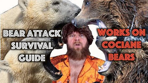 How to Survive Bear Attack - Works on Cocaine Bears