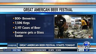 How much beer will be at Great American Beer Festival?