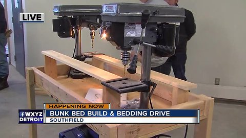 Bunk Bed Build & Donation Drive