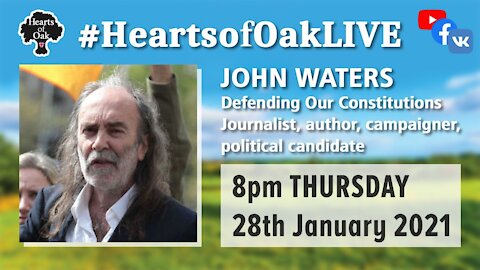 John Waters joins Peter to discuss defending our constitutions in these uncertain times . 28.1.21