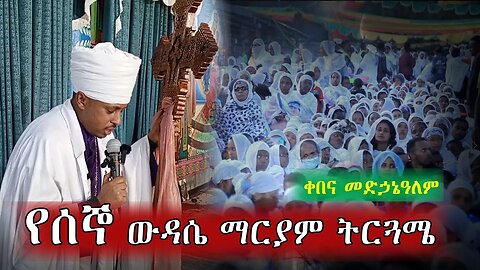 የሰኞ ውዳሴ ማርያም ትርጓሜ | ነሐሴ 1 | መጋቤ ሐዲስ ዶ/ር ሮዳስ ታደሰ Rodas