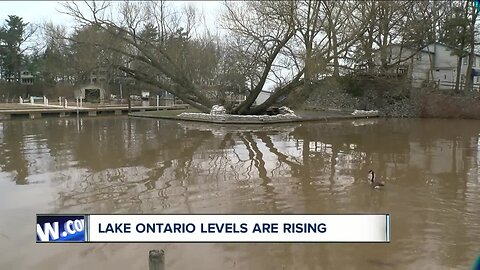 Lake Ontario water levels are rising