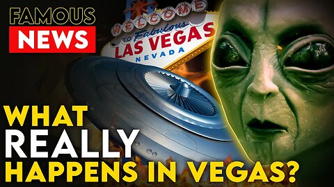 UFO Crashes in Las Vegas Backyard | Famous News