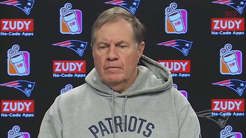 Watch Bill Belichick Respond To Tom Brady's Injury