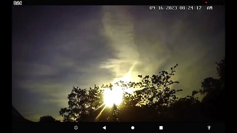 Planet X Nibiru Update, Our sky today 9/16/23. 6:54 Am thru 8:39 am