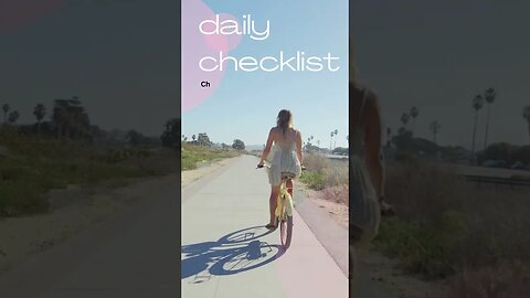 Daily Checklist Templates #routine #checklist #organize