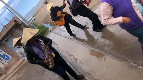 Street musicians Perú