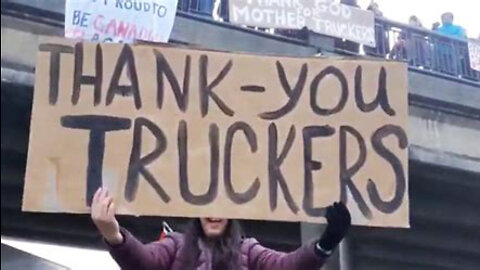 Canadians Rally Behind 50,000+ Truckers as Biden Attacks Supply Chain