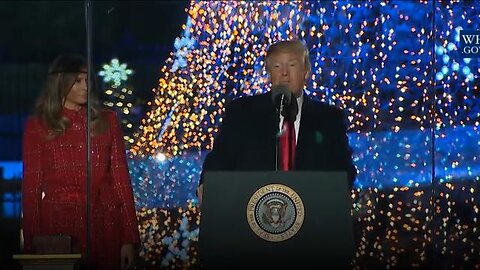 Merry Christmas from President Trump And Melania