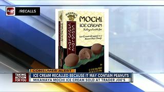 Mikawaya recalls Mochi Ice Cream sold at Trader Joe's due to undeclared peanuts