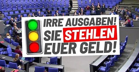 AfD Siechert: IRRE AUSGABEN! SIE STEHLEN EUER GELD! CLAUDIA ROTH FASSUNGSLOS!