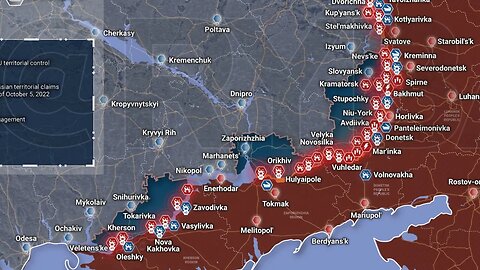 Ukraine Russian War, Rybar Map, Analysis and Events for February 21, 2023