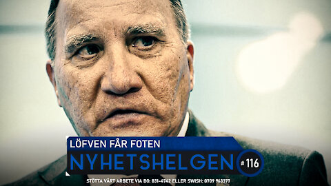 Nyhetshelgen 116 - Löfven får foten, dödlig feghet, pilotmysterium