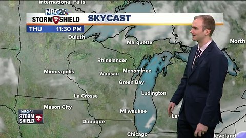 Gino Recchia NBC26 Storm Shield Weather Forecast