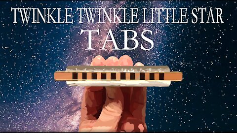 Harmonica TABS for Twinkle Twinkle Little Star