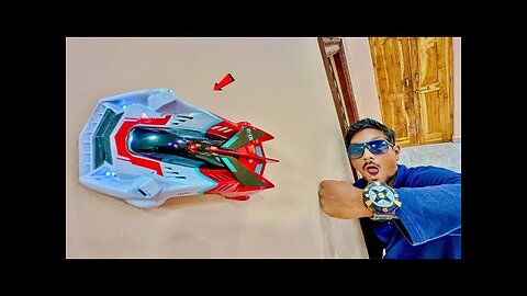 RC Lazer Wall Climbing Car Unboxing & Testing - Chatpat toy TV