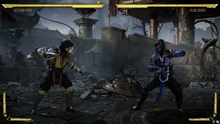 Mortal Kombat 11 rodando no pc fraco no mínimo possível