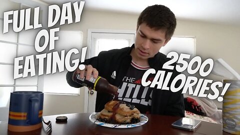 FULL DAY OF EATING 2500 CALORIES! (THE LAST SUPPER)