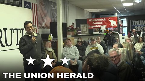 Vivek Ramaswamy Holds a Town Hall in Winneshiek County, Iowa