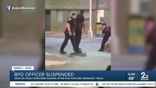 BPD officer suspended