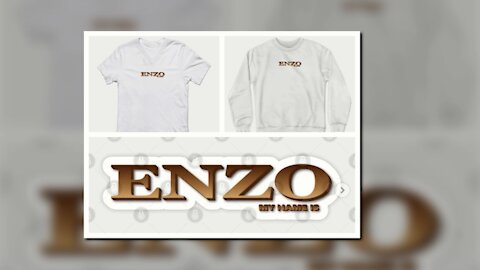 ENZO. MY NAME IS ENZO. SAMER BRASIL (TEEPUBLIC)