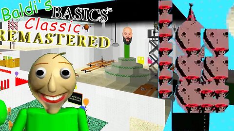 Getting Baldi's Basics Classic Remastered Secret Endings!