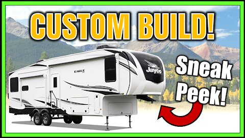 Custom Order Sneak Peek! 2021 Jayco 336FBOK