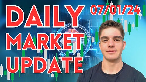 BULLISH BITCOIN ETF PRICE PREDICTION BITCOIN TO 50K!? DAILY MARKET UPDATE (07/01/24)