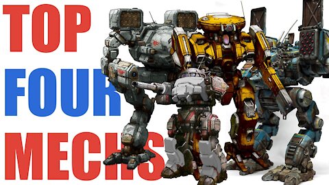 MY TOP 4 MECHS FOR A NEW PLAYER, MechWarrior Online MWO BattleTech