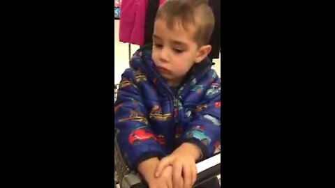 little boy doesn't want to wear girl shoes