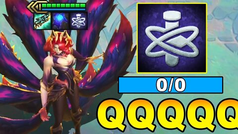 No Mana Ahri QQQQQ | 3 Star | 7 Mutant | TFT Set 6.5