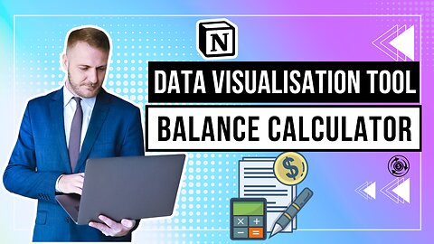 Monthly Net Income Calculator Notion Template Balance Calculator Notion Tutorial