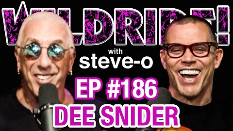 Dee Snider's Career Ruined By Steve-O - Wild Ride #186