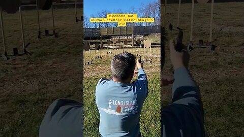 Richmond BGC #uspsa December match Stage 5 Vincent #unloadshowclear #idpa