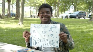 Grant Me Hope: Darion loves shooting hoops, drawing and dancing