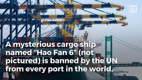 NK-Tied Ship Banned From Every Port in World, Then Makes Weird Pattern at Sea