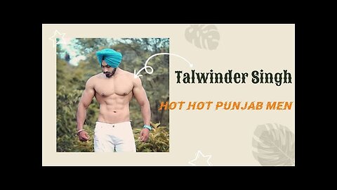 Talwinder Singh hot Punjabi fitness model