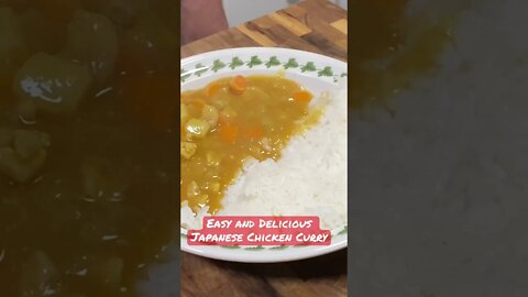 Easy and tasty Japanese Chicken Curry #shorts #short #chiefsgalley #chicken #japanesefood