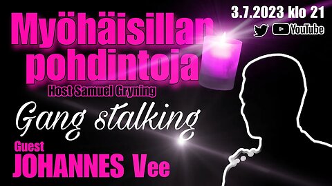 Myöhäisillan pohdintoja - Gang stalking - Johannes Vee