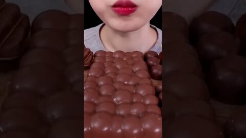 ASMR MUKBANG｜CHOCOLATE MARSHMALLOW KINDER RICE CAKE ICE CREAM SNACK