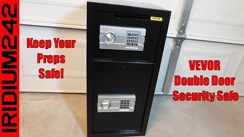 Keep Your Preps Safe VEVOR Large Double Door Security Safe Box