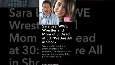 WWE Sara Lee Dead at 30! 😳