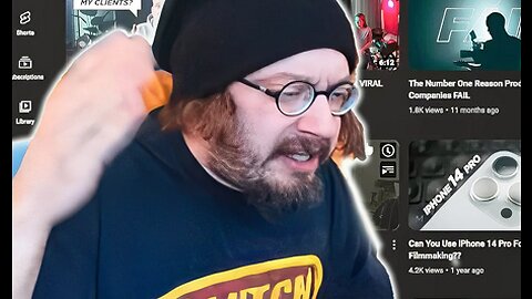 Sam Hyde's 👿 EPIC GO OFF RANT 🤬 on YOUTUBER "Filmmaker"!