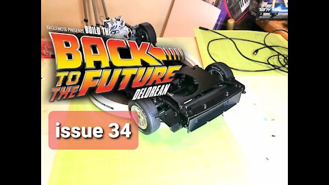 eaglemoss build the delorean issue 34