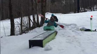 Kayak et snowboard: la combo qui déchire