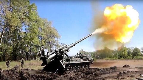 Russia has deployed 460 Pion and Tyulpan self-propelled guns in Ukraine.