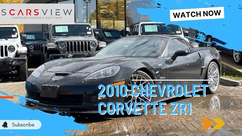 2010 Chevrolet Corvette at Scarsview