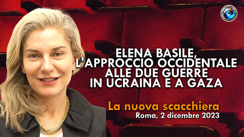 Elena Basile, L'approccio occidentale alle due guerre in Ucraina e a Gaza