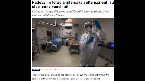 Dr. Barbara Balanzoni - Padova, 7 su 10 in terapia intens. sono vacc...