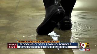 Reading Community Schools close because of flooding damage